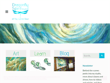 Tablet Screenshot of dragonflyspiritstudio.com